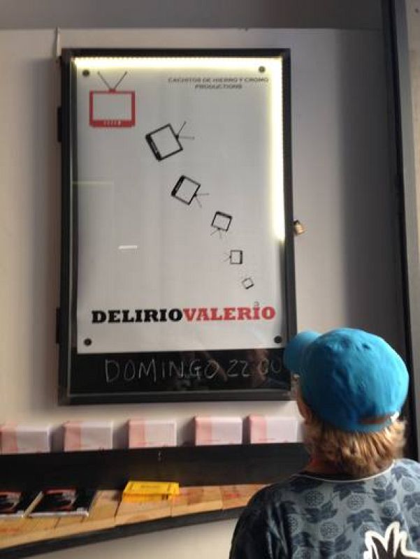   Cartel del estreno del programa 'Delirio Valerio'