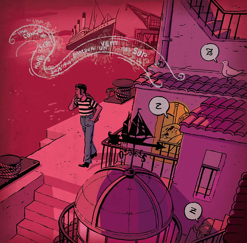 Ilustración para el discolibro 'Supernanas' (2011)