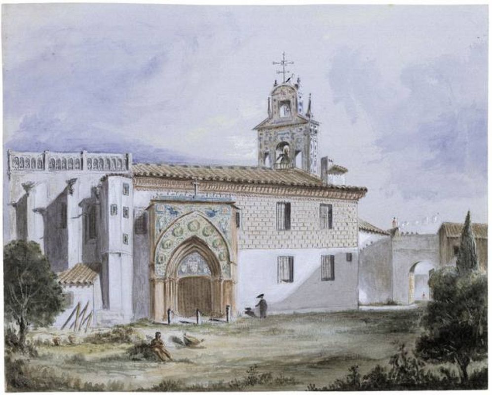 Richard Ford, "Sevilla. Iglesia del monasterio de Santa Paula" (1830-33)
