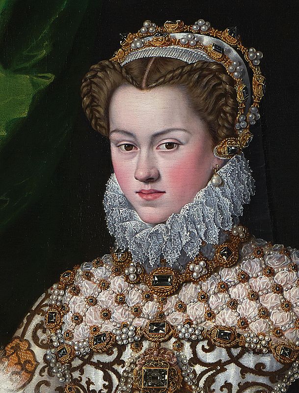 Georges van der Straten, "Isabel de Austria, Reina de Francia", (1573)