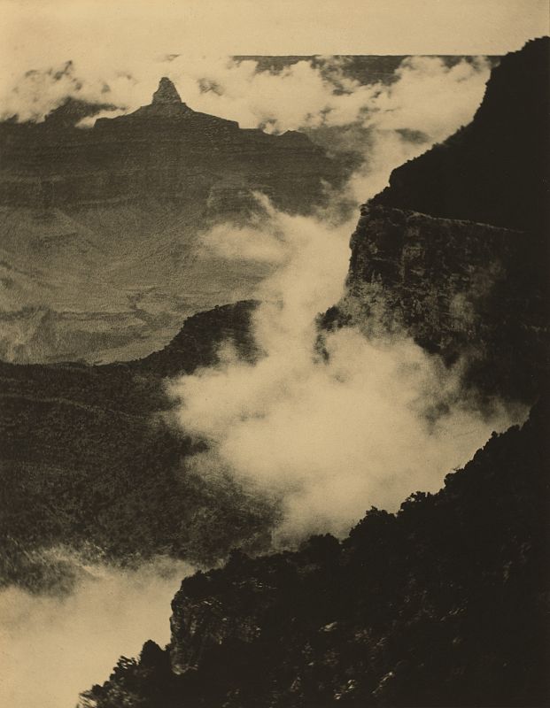 Coburn, "Nubes en el Gran Cañón", (1911)