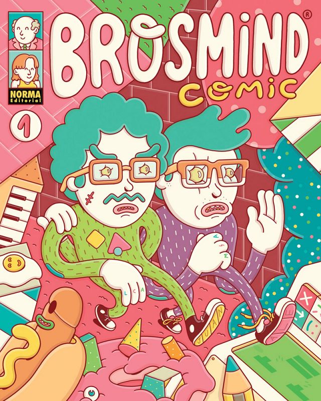 Portada del cómic de 'Brosmind'