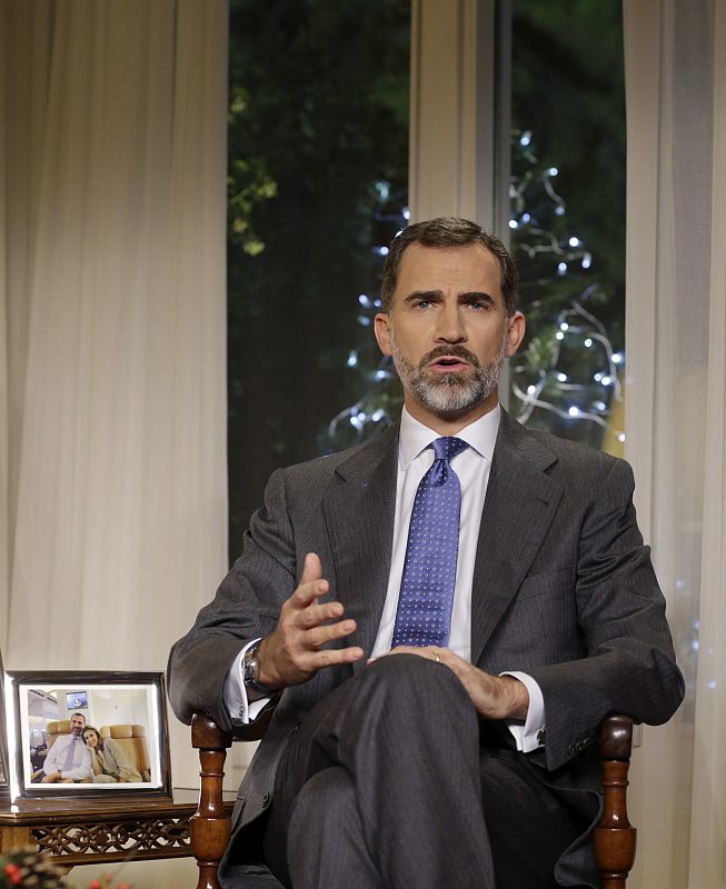El rey Felipe VI ha trasladado a los ciudadanos sus compromisos y preocupaciones ante el nuevo año