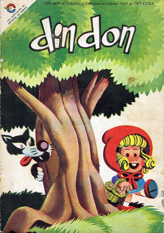 Portada de la revista cubana 'Din Don' (1967)