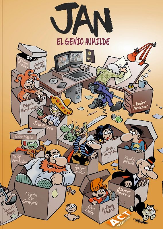 Portada del libro 'Jan, el genio humilde'