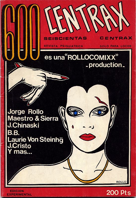 Portada del Nº 8 de '600 Centrax', secuestrado en 1985