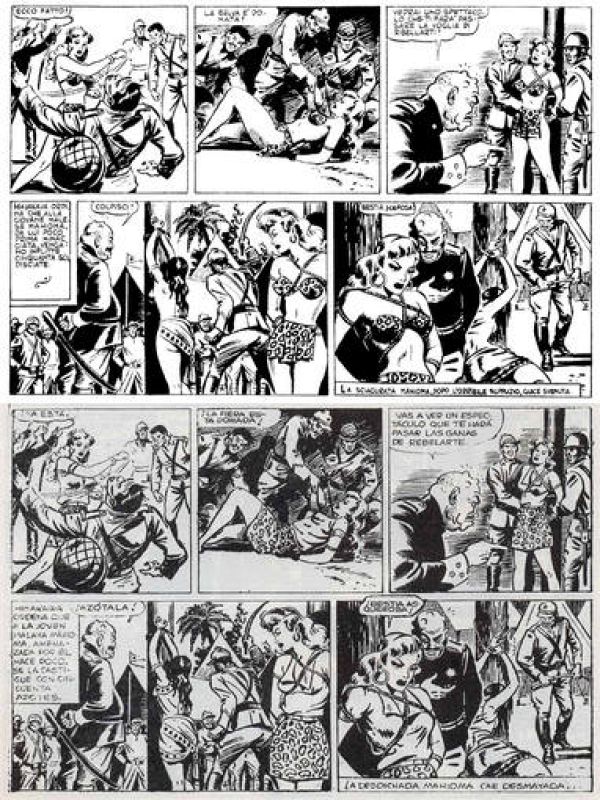 Censura en 'Pantera Rubia' (1949) 