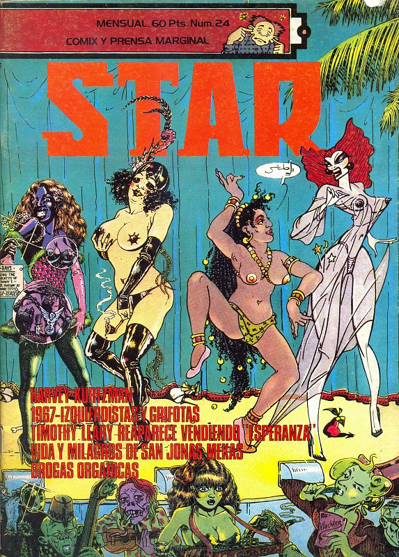 Portada del Nº 24 de la revista 'Star', secuestrada en 1977