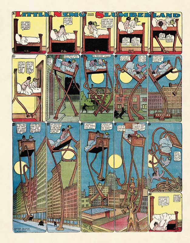 La página más famosa de 'The complete Little Nemo'