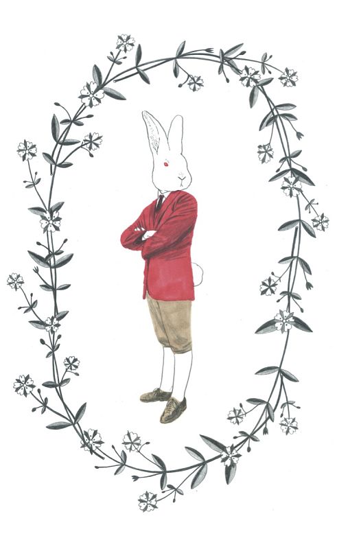 Ilustración de Sonia Pulido para el libro 'Caza de conejos'