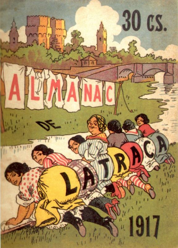 Portada del Almanac de 'La Traca' (1917)