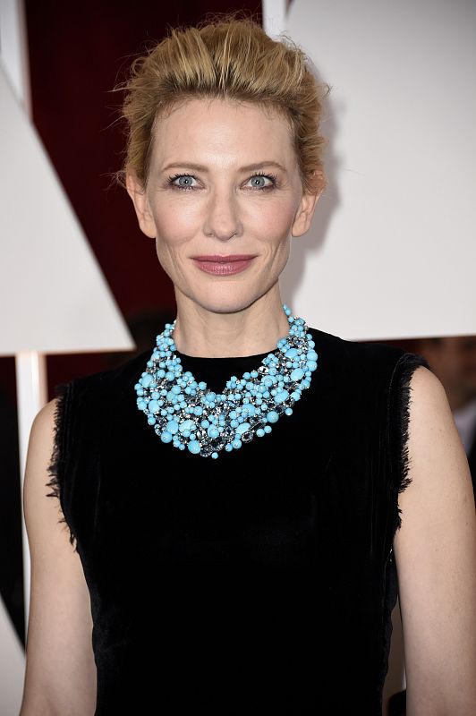 Cate Blanchett, ganadora a mejor actriz de la pasada edición, llega a la gala