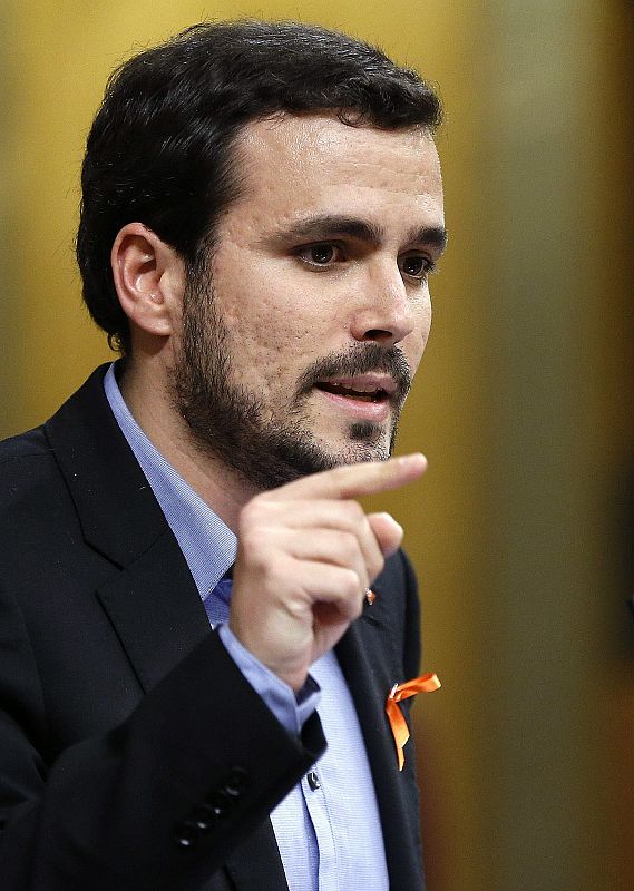 El candidato de IU a la Presidencia del Gobierno, Alberto Garzón, ha reclamado atajar el estado de emergencia social