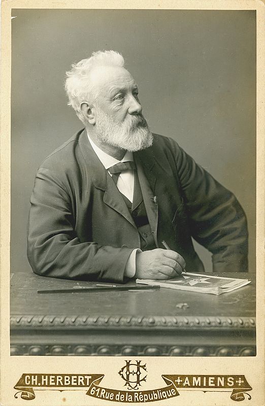 Ch. Herbert. Fotografía de Julio Verne