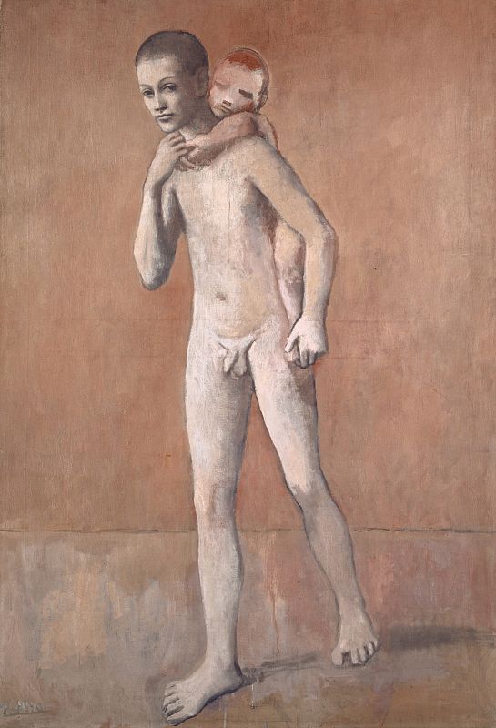 'Los dos hermanos' (1906) Pablo Picasso. Kunstmuseum Basel.