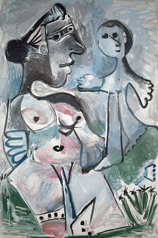 'Venus y Amor' (1967) Pablo Picasso. Kunstmuseum Basel.