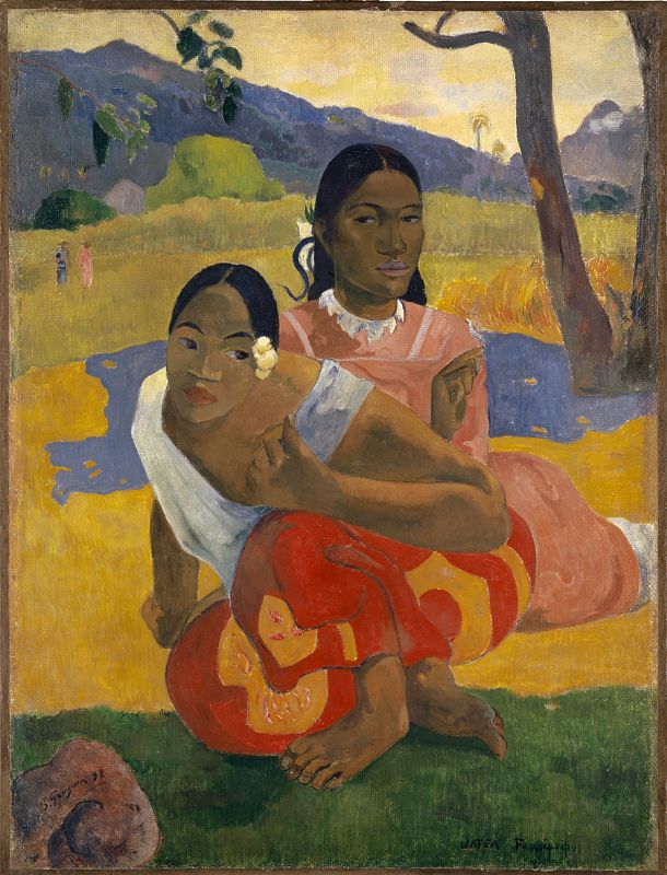 'NAFEA faa ipoipo (¿Cuándo te casas?)' (1892) Paul Gauguin.