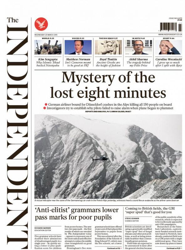 Para 'The Independent' aún está por resolver "El misterio de los ocho minutos perdidos".