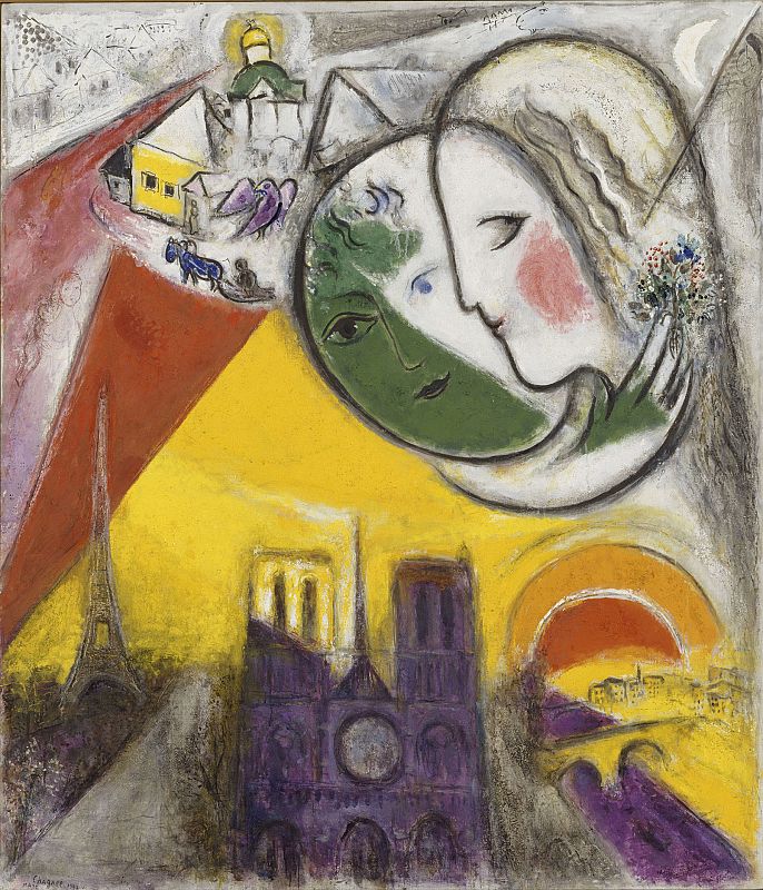 "Dimanche", Marc Chagall, (1952-54)