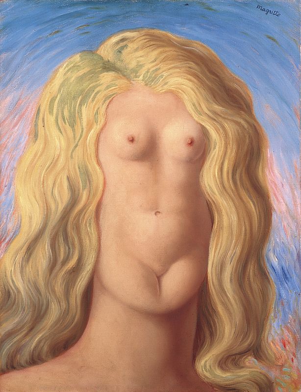 "Le viol", Rene Magritte, (1945)