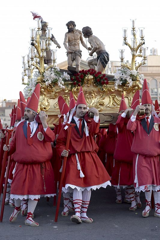 PROCESIÓN DE LOS 'COLORAOS' EN MURCIA