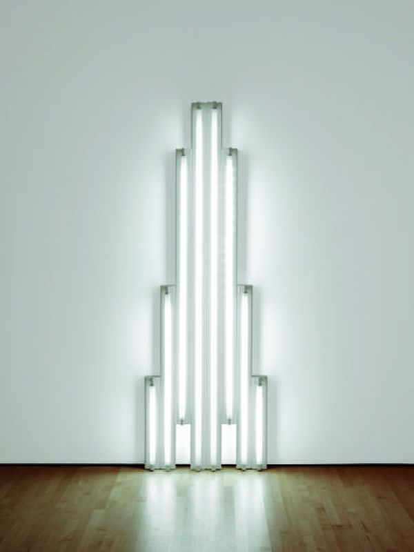 Dan Flavin, "'monumento' for V.Tatlin", (1969)