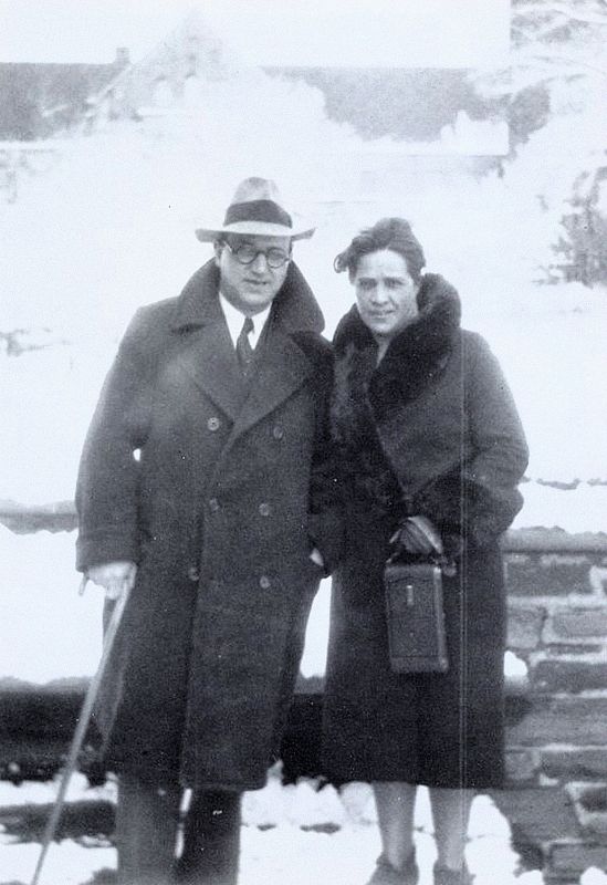 León Felipe y Berta Gamboa