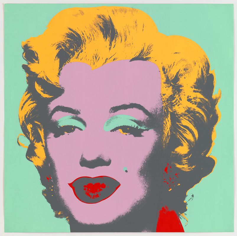 Sin título, "Marilyn Monroe". Andy Warhol (1967)