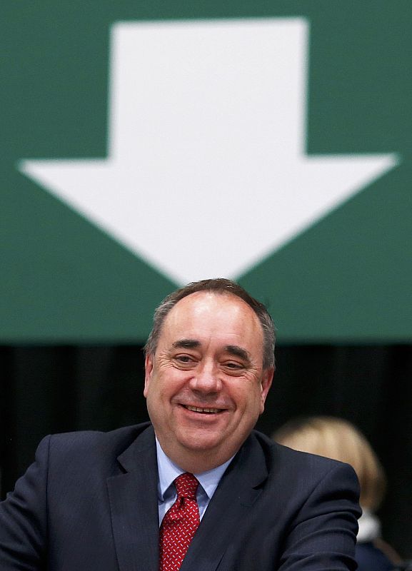 Alex Salmond, el líder de los nacionalistas escoceses.