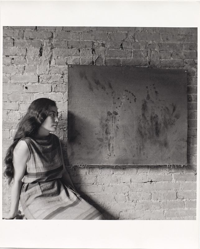 "Pintura para ver en la oscuridad" (versión 1), Instalación, Yoko Ono (1961)