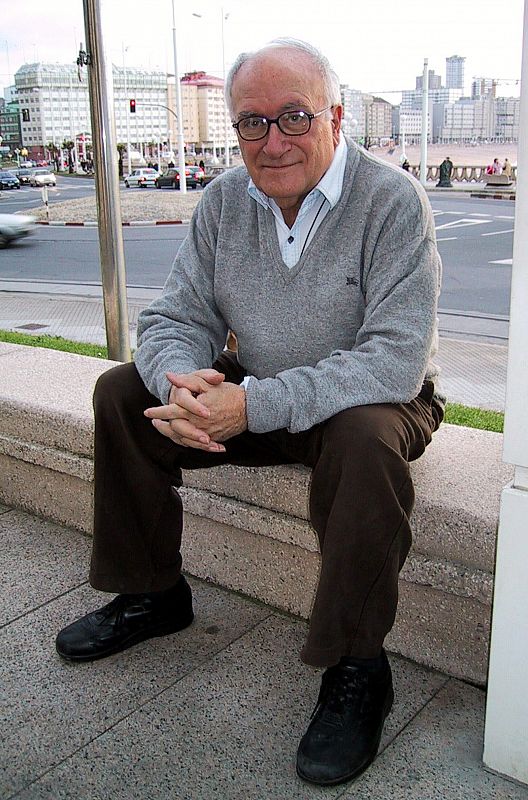 El director de cine Vicente Aranda en La Coruña