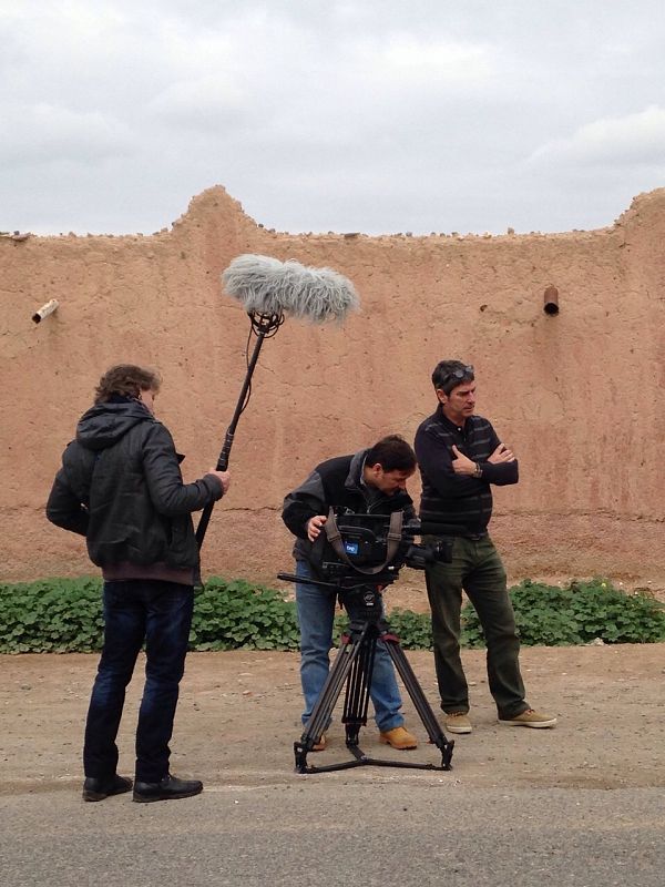 Rodando en Marrakech