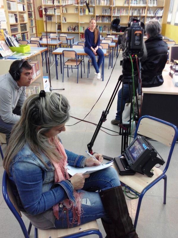 Grabación entrevistas estudiantes IES Salvador Dalí