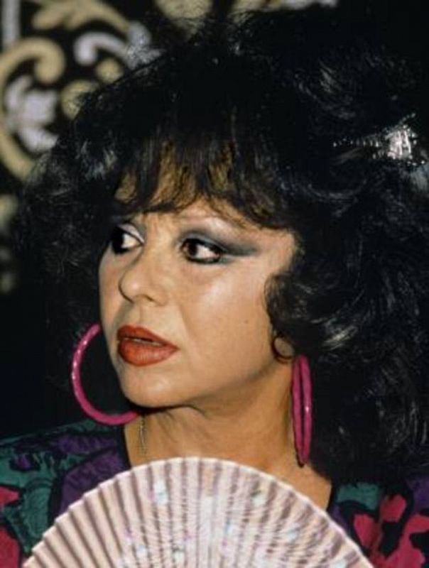 La cantante en una imagen de 1987