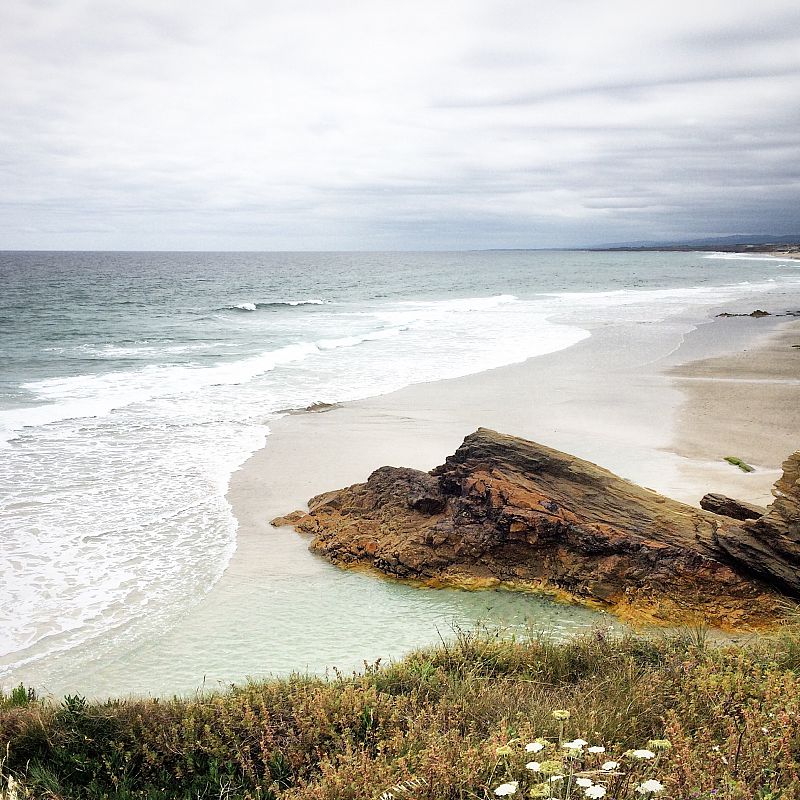 Playa de San Bartolo (Barreiros, Lugo).