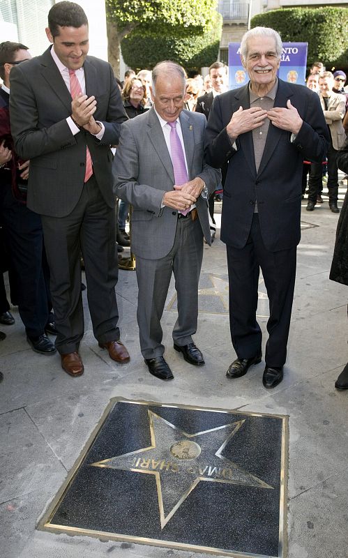 OMAR SHARIF RECIBE EL HOMENAJE DE ALMERÍA, QUE LE VIO "NACER COMO ACTOR"