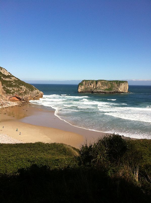 Playa de Andrin (Llanes - Asturias).