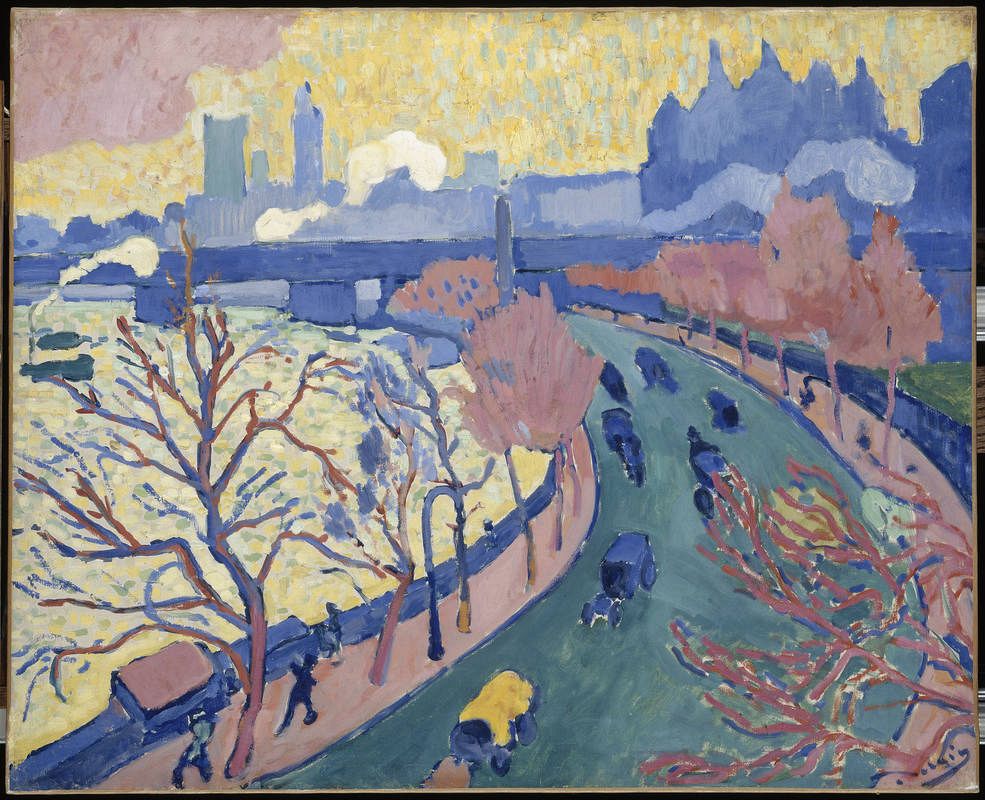 André Derain, Pont de Charing Cross, c. 1906 
