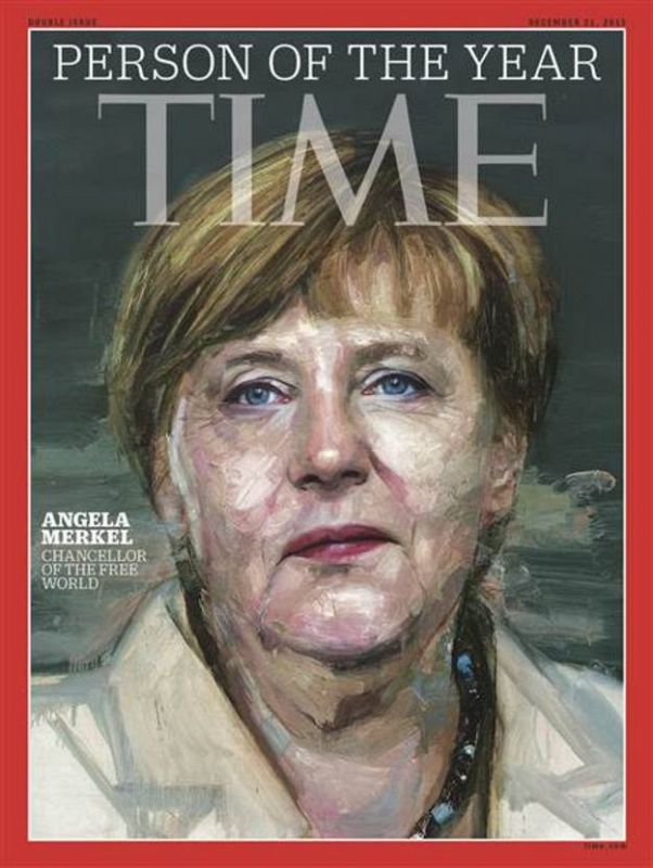 Angela Merkel, personaje del año 2015 para 'Time'