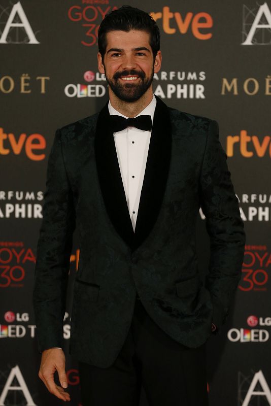 El actor Miguel Ángel Muñoz posa durante el photocall de la ceremonia de los 30 edición de los Premios Goya