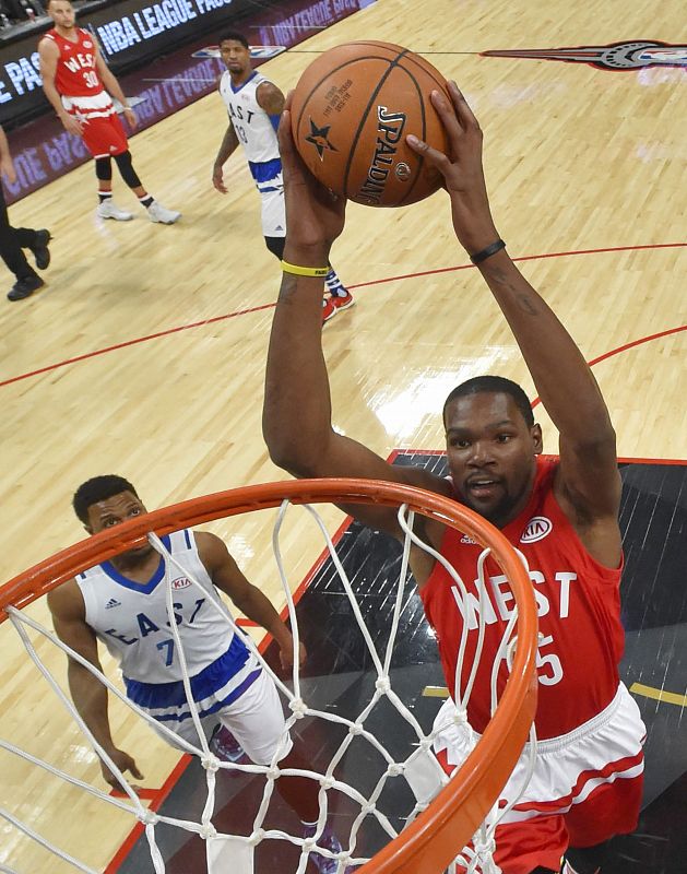 Kevin Durant, en el All-Star