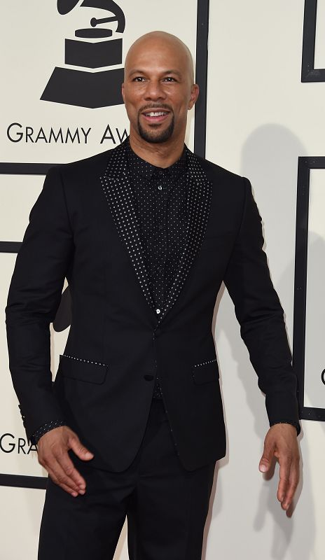 El rapero Common en la alfombra roja.