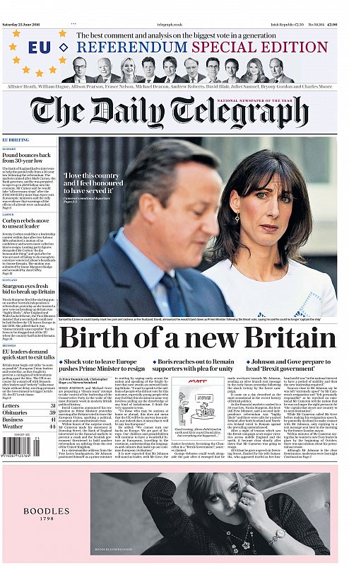 Daily Telegraph, 25 de junio