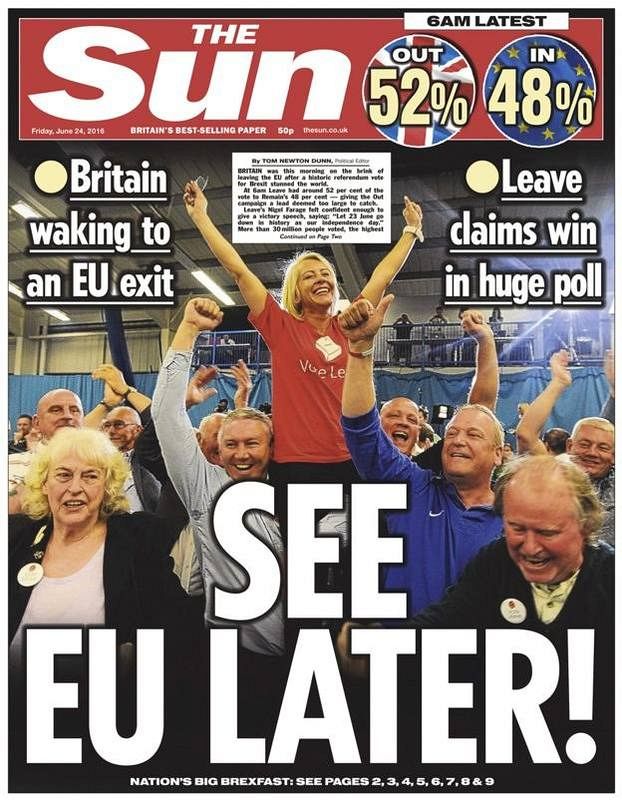 The Sun, 24 de junio