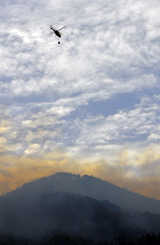 La Brigada de Refuerzo lucha por acabar con el incendio de La Palma