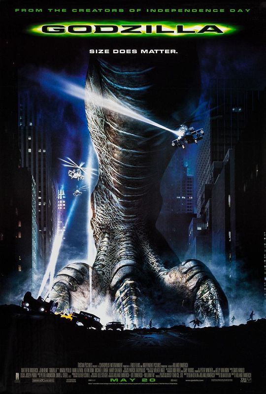 Cartel de la película 'Godzilla'