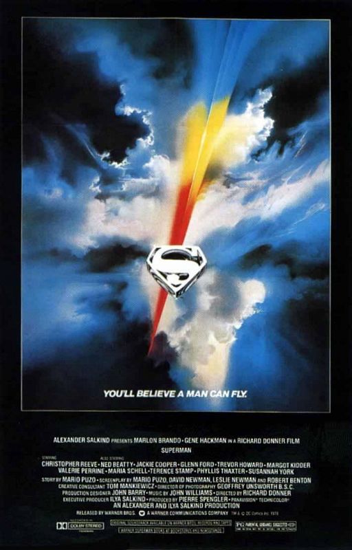 Cartel de la película 'Superman'