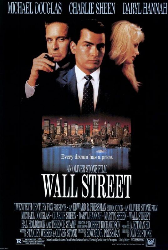 Cartel de la película 'Wall Street'