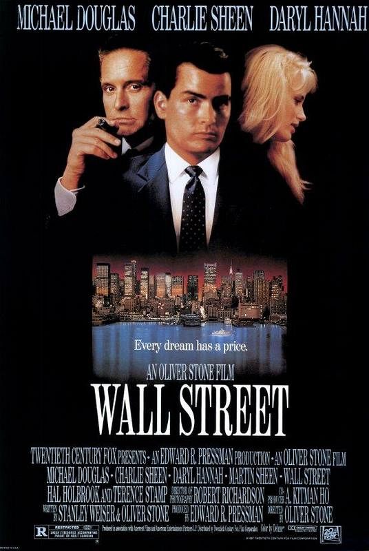  Cartel de la película 'Wall Street'