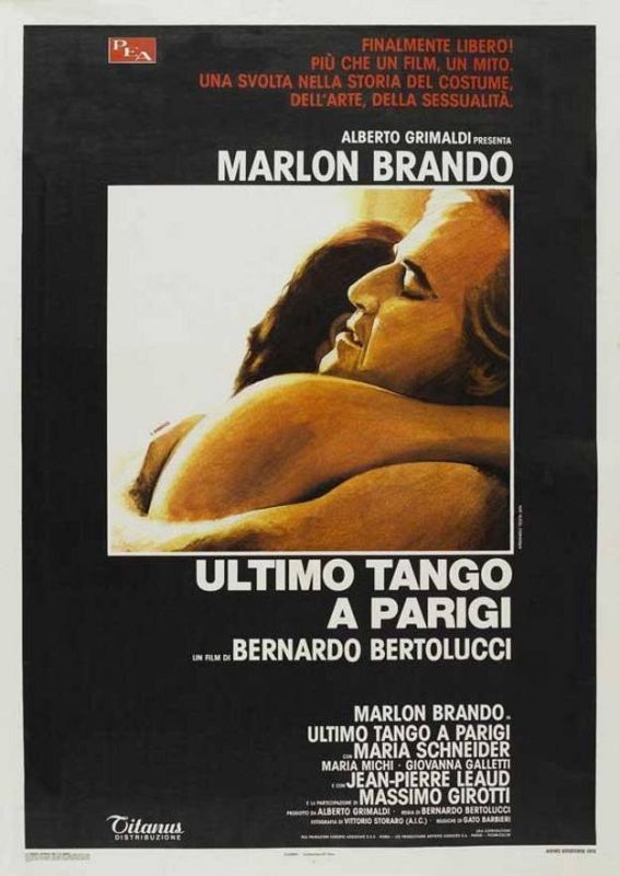 Cartel de la película 'El último tango en París'